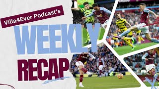 ASTON VILLA HOLD ON FOR A DRAW AGAINST UNITED AFTER CHAMPIONS LEAGUE HANGOVER  AVFC WEEKLY RECAP [upl. by Gnik]