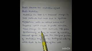 Mutation of DNA studyfacts4693 [upl. by Schilit541]