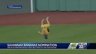 Savannah Bananas nominated for USA Today Readers Choice Awards [upl. by Orgalim]