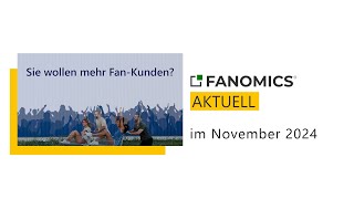 FANOMICS Aktuell November 2024 [upl. by Oina]