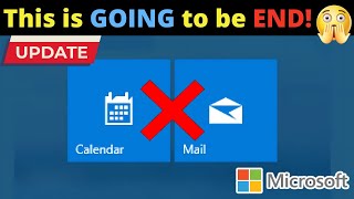 Microsoft Shuts Down Windows Mail amp Calendar After Dec 31 2024 [upl. by Ecnarepmet]