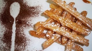 Comment faire des CHURROS chichis recette facile [upl. by Walliw]