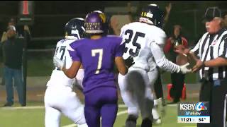 Friday Night Highlights Week 9 Arroyo Grande vs Righetti [upl. by Nerradal]