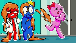 PREGNANT POOP  RAINBOW FRIENDS animation [upl. by Namwen405]