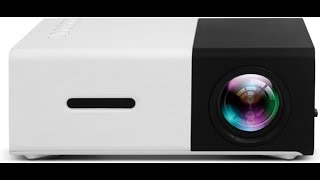 FOSA Mini Projector Review – Pros amp Cons  Portable 1080p LED Projector YG300 [upl. by Denni]