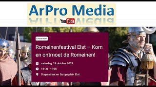 Elst gld  Romeinenfestival 2024 [upl. by Hanforrd]