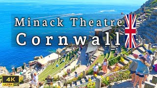 Minack Theatre 4K Porthcurno Cornwall UK 🇬🇧 travelarc [upl. by Welker]