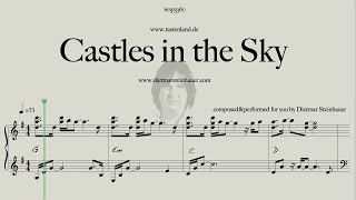 Castles in the Sky  Easy Piano  Dietmar Steinhauer [upl. by Lassiter117]