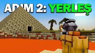 Minecraft’ın EN TEHLİKELİ Çölünde Hayatta Kalabilir miyim part2 [upl. by Tennaj]