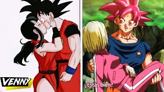 Top 7 Veces Que Goku Impresionó a las Chicas 2 [upl. by Koser787]