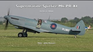 Supermarine Spitfire MkPRXI  PL983  GPRXI [upl. by Hurlee]