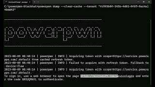 Powerpwn powerdump [upl. by Loos]