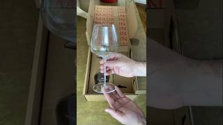 Made In Red and White Wine Glasses Unboxing and First Look [upl. by Rocray206]