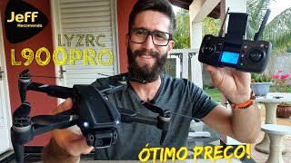 Drone LYZRC GPS L900PRO Bom preço e super Fácil de Pilotar 😱 UnboxingPrimeiras Impressões [upl. by Baten771]