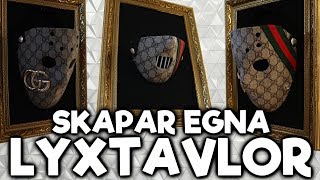 Skapar Egna Lyxtavlor  Vlogg [upl. by Jeralee]