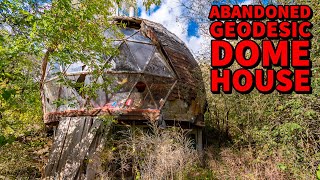 Exploring an Abandoned Geodesic Dome House  31 Years Abandoned [upl. by Dorion]