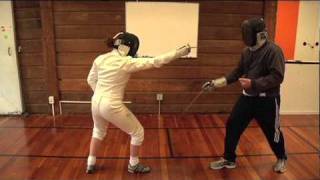 Fencing Basics  Attacks [upl. by Christiano290]