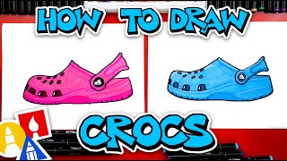 How To Draw Crocs [upl. by Amalee]