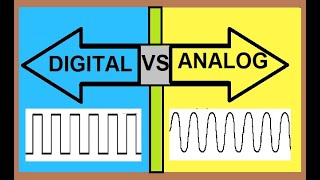 ANALOG VS DIGITAL ANALOG amp DIGITAL ADVANTAGE OF DIGITAL OVER ANALOG WHY DIGITAL IS BETTER [upl. by Ahsiyn325]