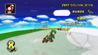 MKWii Custom Track  Volcanic Skyway made by BigOto2 v40 [upl. by Cherian]