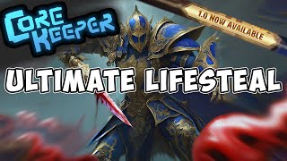 Ultimate Lifesteal Melee Build  Core Keeper 10 [upl. by Chan]