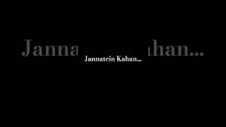 jannatein Kahan song music [upl. by Kenney]