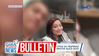 Sen Tulfo  Inaasahang darating sa Pilipinas mamayang gabi si  GMA Integrated News Bulletin [upl. by Leitman428]