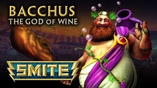 SMITE God Reveal  Bacchus the God of Wine [upl. by Assirrac]