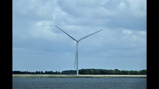 Nordex N1313600 wind turbine at 84 m hub height Netherlands 21052022 [upl. by O'Kelly]