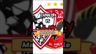 Zamalek Vs Al Ahly Egyptian Premier League Math Challenge [upl. by Vona]