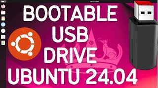 How to Make Ubuntu 24041 LTS Bootable USB Drive using Rufus 2024 [upl. by Billi]