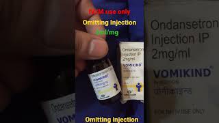 VOMIKIND INJECTION ONDANSETRON INJECTION IP 2mlmg use in hindi mankind injectiontablets capsule [upl. by Catha]