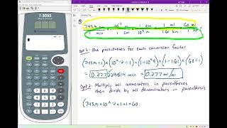 CHEM 121 Calculator Tips for Unit Conversions [upl. by Pepillo]