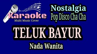 TELUK BAYUR  Karaoke Pop Disco  Nada Wanita [upl. by Siugram]