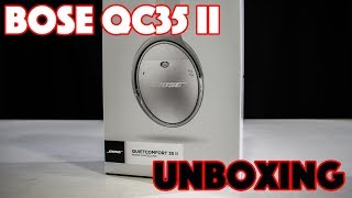 Bose QC35 II Unboxing Setup amp Initial Impressions [upl. by Adnuhsal]