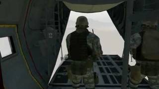 ARMA 2  REALISTIC PARADROP [upl. by Huff]