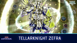 Tellarknight Zefra Master Duel Gameplay and Decklist YuGiOh Masterd Duel Satellarknight [upl. by Harle474]