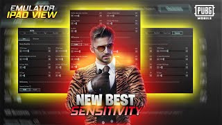 ✅Gameloop Best Sensitivity Settings For Emulator PUBG Mobile  bgmi Pc amp Laptop 2023 [upl. by Itraa]