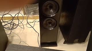 paradigm speakers testing in Lahore new HiFi gallery 03004714184 [upl. by Lebar]