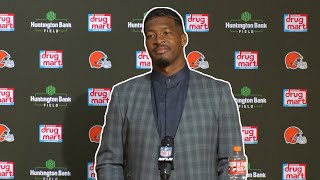 Jameis Winston Postgame Press Conference  Week 8 vs Ravens [upl. by Walford939]