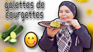 recette galettes 🥒de courgettes healthy😋😋 [upl. by Netnert]