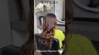 Hair Fitting hairextension hairstyle hairproduct wigspecialist stitching karkafihairextension [upl. by Assylem909]