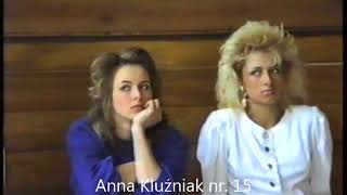 Miss Polonia 1989 Finalistki bez retuszu [upl. by Sirmons85]