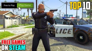 TOP 10 FREE TO PLAY PC GAMES 2024  FREE PC GAMES DOWNLOAD [upl. by Aicats]