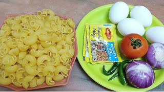 Egg with Pasta  अंडा पास्ता in desi style  egg recipes Egg macaroni [upl. by Ninos]