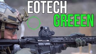 Brand new EOTech Green Reticle [upl. by Haret496]