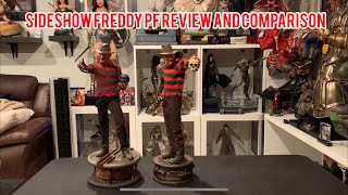 Sideshow New Freddy Krueger Premium Format Unboxing  Review  Comparison to Old [upl. by Alfredo516]