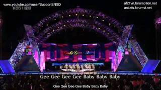 ANTI AFS Gee  SNSD live VietSub [upl. by Areid]