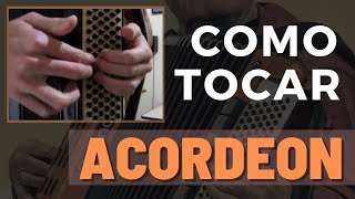 Vídeo Aula de Sanfona Acordeon Como Tocar os Baixos [upl. by Adlesirc96]