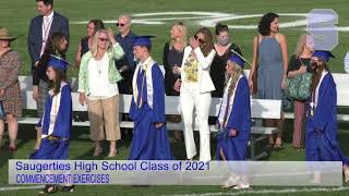 2021 Saugerties High School Commencement June 25 2021 [upl. by Spear]